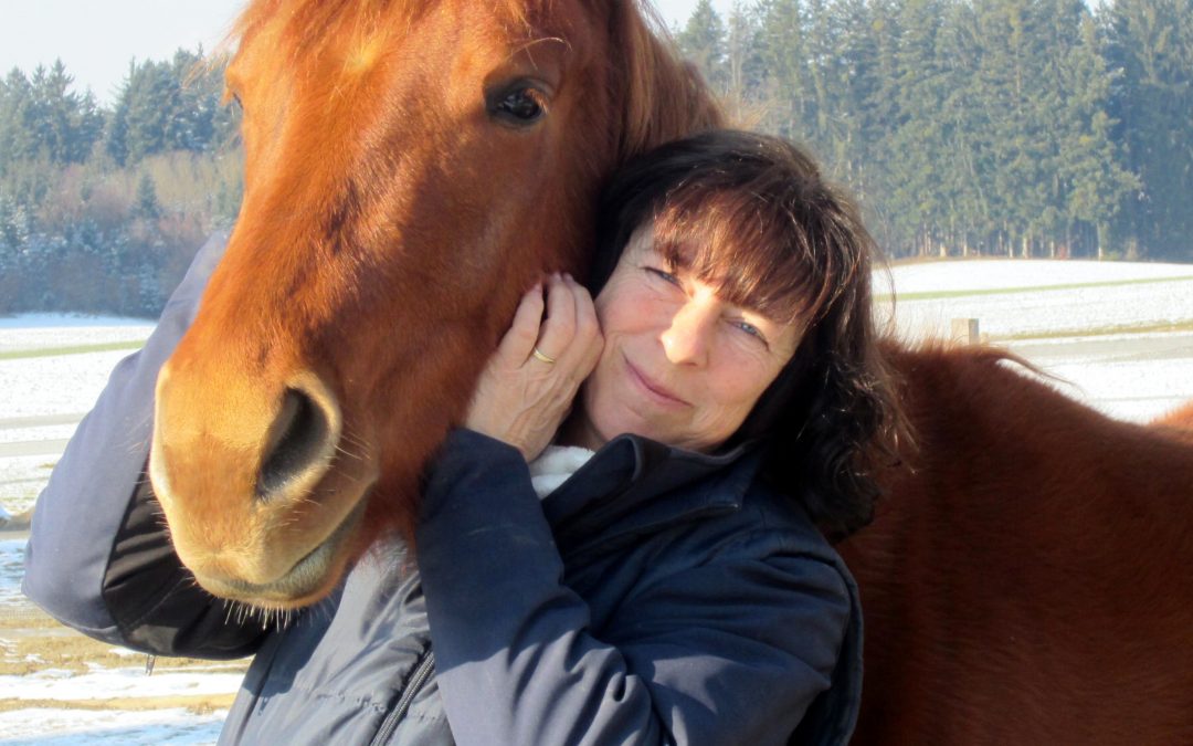 Sabine mit Pferd